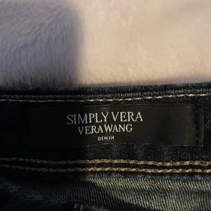 Vera wang skinny jeans